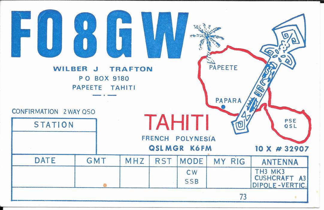 Papeete, Tahiti Island, French Polynesia.