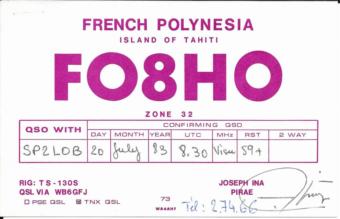 Papeete, Tahiti Island, French Polynesia.